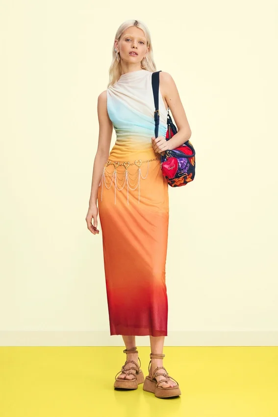 Ombre Tulle Dress Ombre Tulle Dress