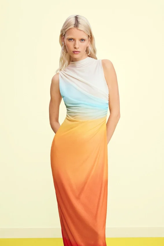 Ombre Tulle Dress Ombre Tulle Dress