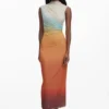 Ombre Tulle Dress