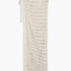 Openwork Pareo with Appliques