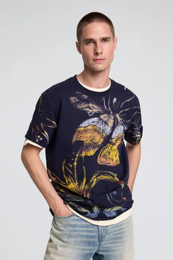 Organic Print T-Shirt Organic Print T-Shirt