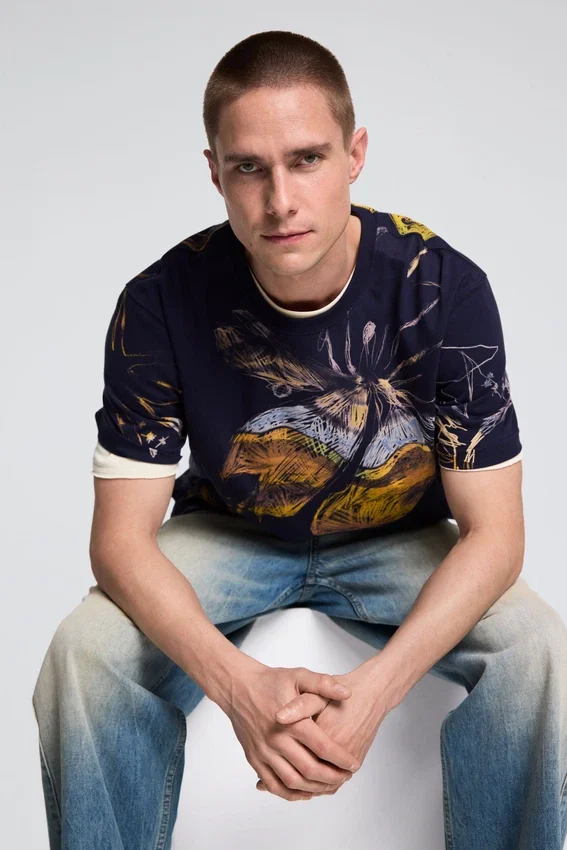 Organic Print T-Shirt Organic Print T-Shirt