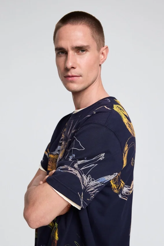 Organic Print T-Shirt Organic Print T-Shirt