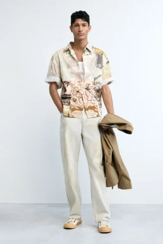 Oriental Patch Shirt