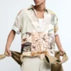 Oriental Patch Shirt