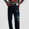 Oriental Printed Jeans Oriental Printed Jeans