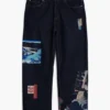 Oriental Printed Jeans Oriental Printed Jeans
