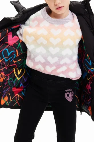Padded Heart Coat
