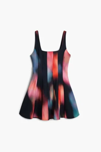 Panel Short Dress