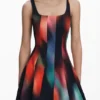 Panel Short Dress