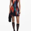 Panel Short Dress