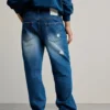 Patched Jeans