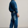 Patched Jeans
