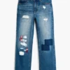 Patched Jeans