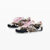 Patchwork Animal Print Sneakers