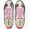 Patchwork Animal Print Sneakers