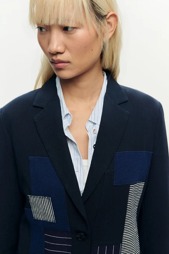 Patchwork Blazer Patchwork Blazer