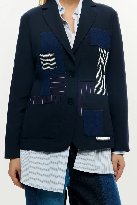 Patchwork Blazer Patchwork Blazer