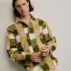 Patchwork Checkered Shirt