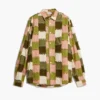 Patchwork Checkered Shirt
