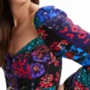 Patchwork Corset Blouse