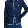 Patchwork Denim Shirt Patchwork Denim Shirt