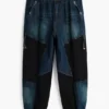 Patchwork Denim Trousers Patchwork Denim Trousers