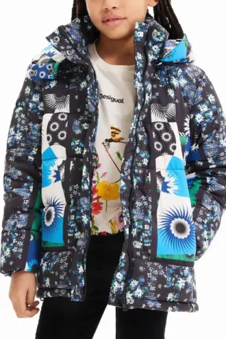 Patchwork Padded Jacket