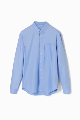 Patchwork Poplin Shirt