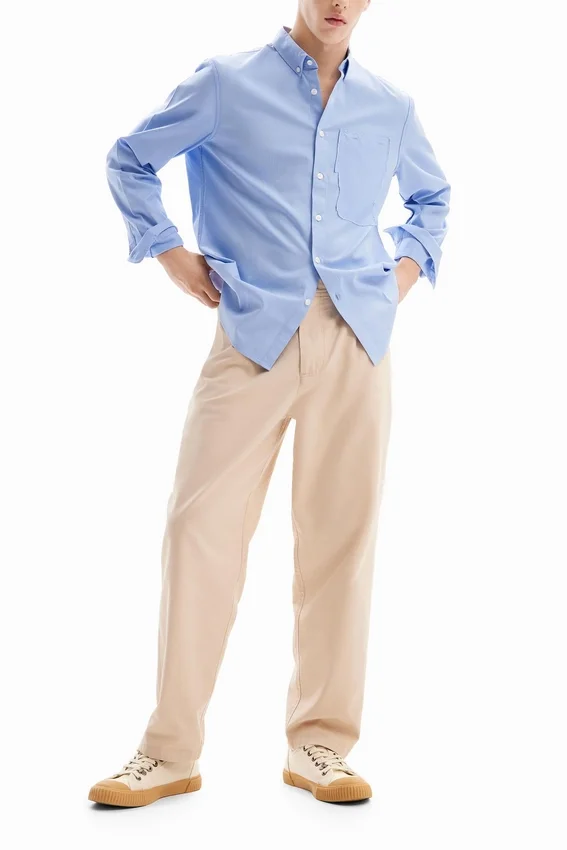 Patchwork Poplin Shirt Patchwork Poplin Shirt