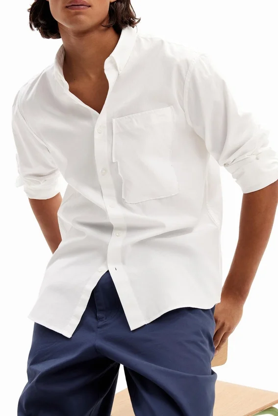 Patchwork Poplin Shirt Patchwork Poplin Shirt