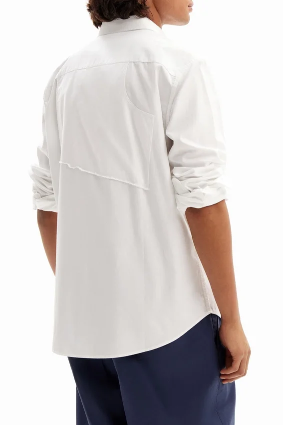 Patchwork Poplin Shirt Patchwork Poplin Shirt