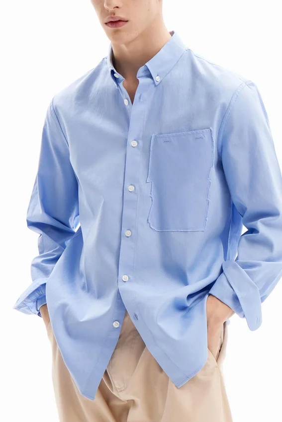 Patchwork Poplin Shirt Patchwork Poplin Shirt