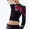 Pixelated Flower T-Shirt
