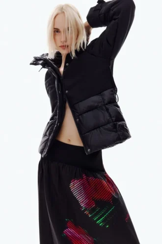 Pixelated Midi Skirt