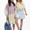 Plaid Buble Shirt