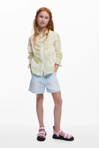 Plaid Buble Shirt