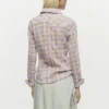 Plaid Shirt Gathered
