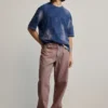 Plain Denim Trousers