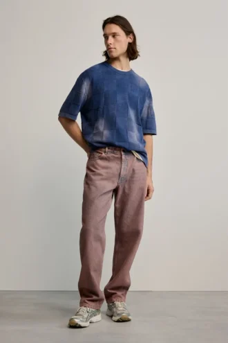 Plain Denim Trousers