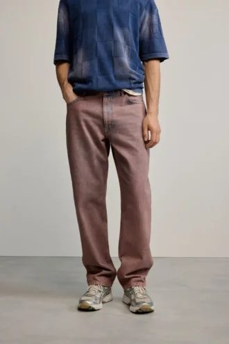Plain Denim Trousers