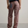 Plain Denim Trousers
