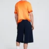 Plain Knit Bermuda Shorts
