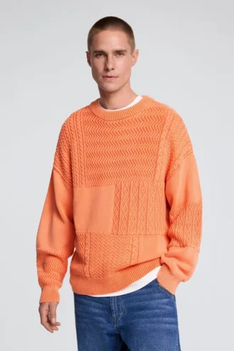 Plain Knit Sweater