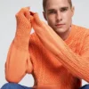 Plain Knit Sweater