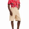 Plain Shorts with Pockets