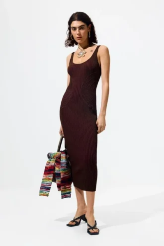 Plain Strappy Dress
