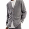 Plain Textured Cardigan Plain Textured Cardigan