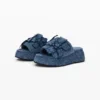 Platform Denim Sandal