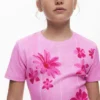Pleated Floral Dress